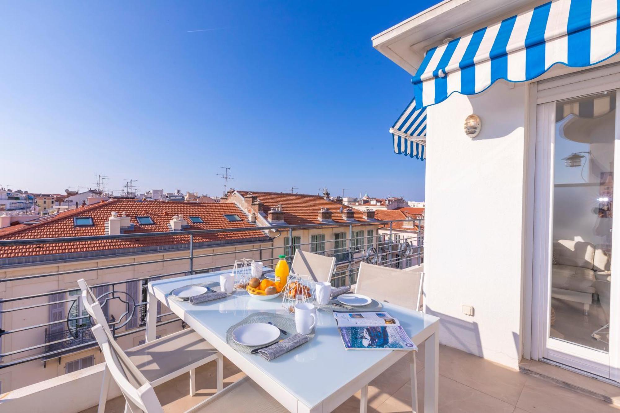 Rooftop At Palais De La Buffa - Happy Rentals Ница Екстериор снимка